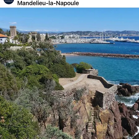 Studio Bord De Mer Appartement Mandelieu